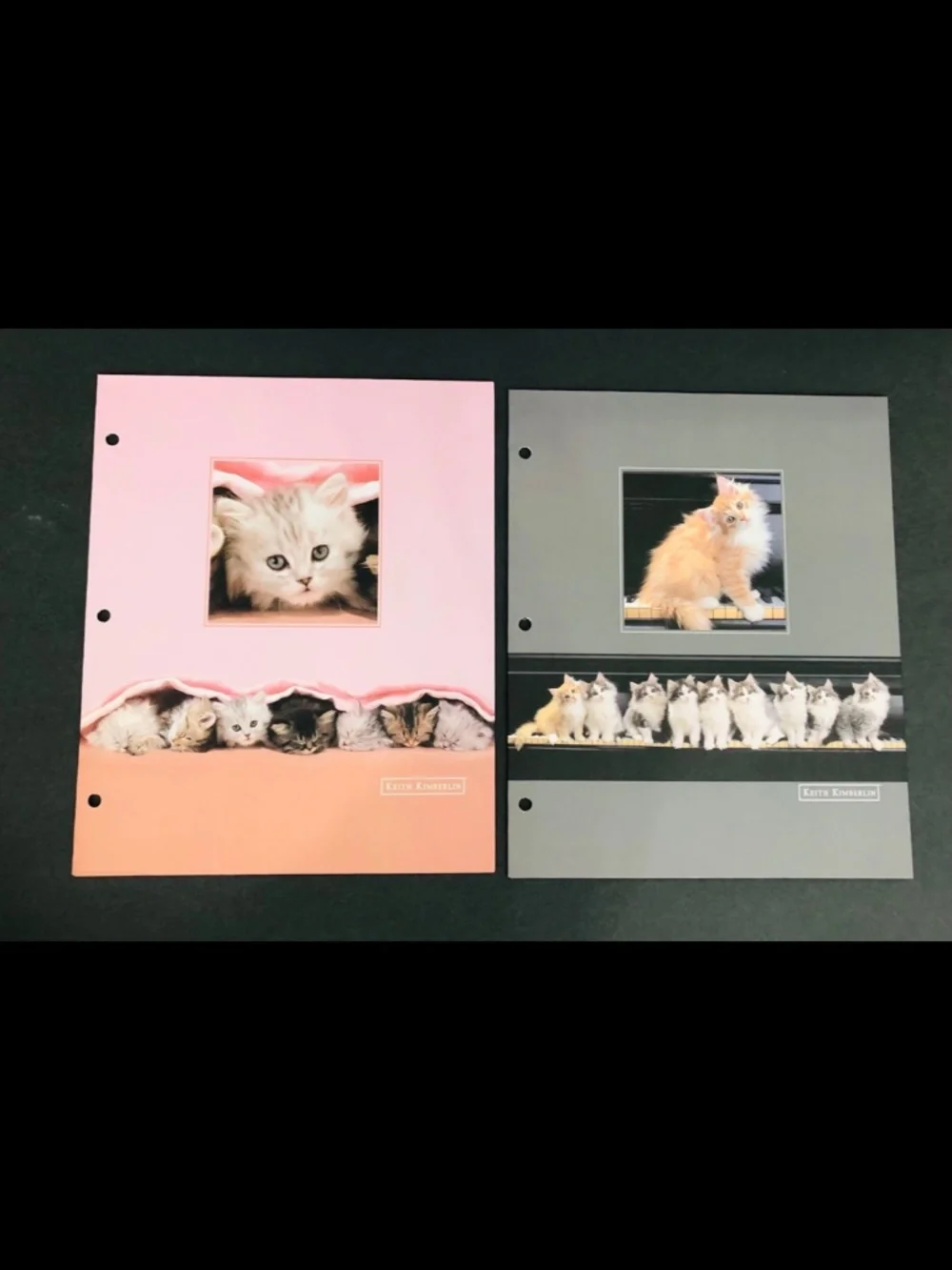 4 NEW Class Act Keith Kimberlin 2 Pocket Paper Portfolio Folders